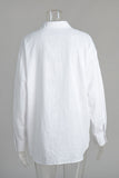 Button-Front Collared Shirt