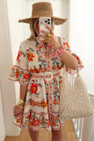 Boho Print Vacation Dress