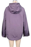Half-Zip Hooded Anorak Jacket
