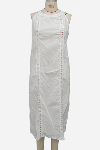 Sleeveless Midi Dress with Side Slits