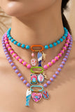 Ocean Theme Beaded Necklace
