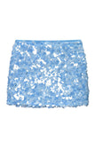 Sequin A-Line Mini Skirt