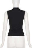 Ornament Asymmetric Tank Top