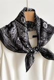 Paisley Print Satin Finish Square Scarf