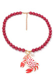 Shell Starfish Lobster Pendant Necklace