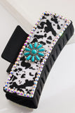 Embellished Pattern Hair Claw
