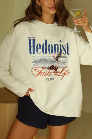 Graphic Print Long Sleeve T-Shirt