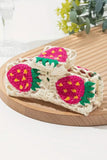 Crochet Floral Hair Claw