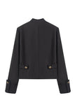 Vintage Button Detail Jacket