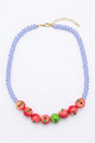 Fruit-Shaped Beaded Necklace