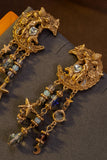 Fairy Moon Star Dangle Earrings
