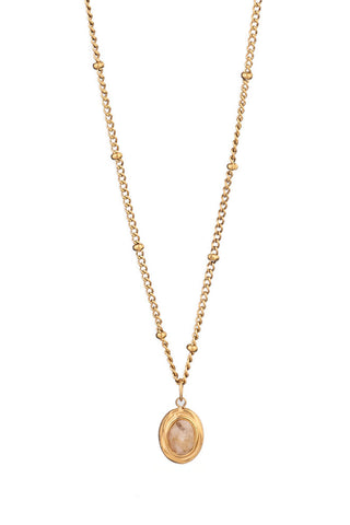 Tone Heart Pendant Necklace
