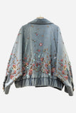 Floral Embellished Denim Jacket