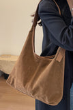 Slouchy Suede Hobo Shoulder Bag