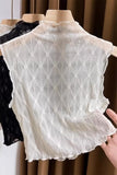 Geometric Pattern Crop Top