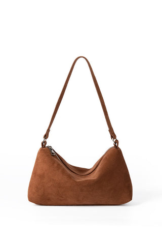 Slouchy Suede Shoulder Bag