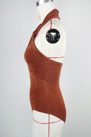 Twist Halter Bodysuit