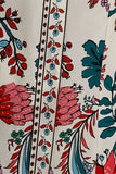 Tie-Waist Floral Print Maxi Skirt