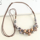 Beaded Statement Necklace