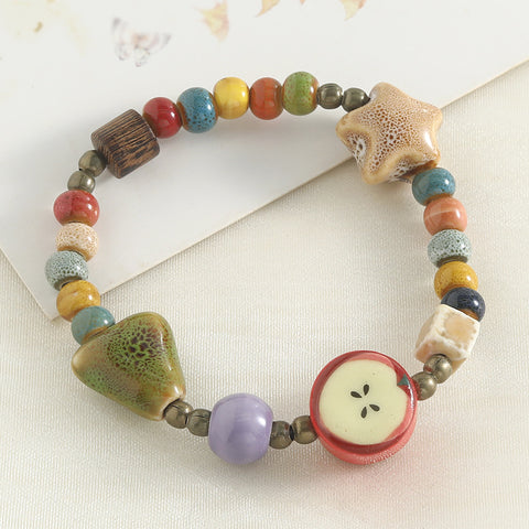 Multi-Shape Bead Bracelet