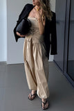 Elastic Waist Balloon Pants