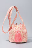 Tassel Drawstring Bucket Bag