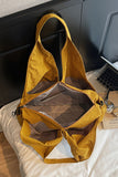 Slouchy Oversized Shoulder Tote Bag