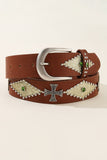 Cross Buckle Belt