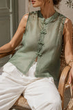 Sheer Chinese Knot Top