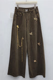 Charm Wide-Leg Baggy Jeans