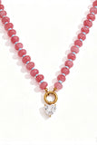 Pendant Accent Beaded Necklace