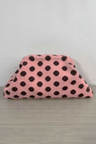 Polka Dot Soft Pouch Bag
