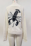 Lobster Back Knit Cardigan