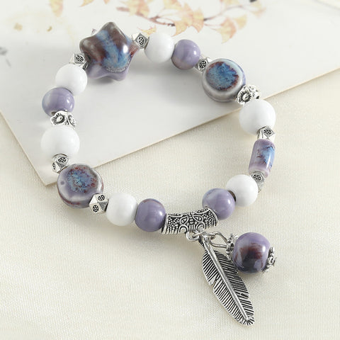 Multi-Shape Bead Bracelet