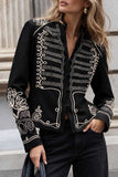 Vintage Military Detail Jacket
