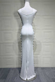 Square Neck Side-Cutout Maxi Dress