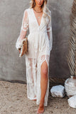 Lace Detail Maxi Dress