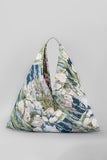 Graffiti Print Drawstring Tote