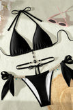 Bow-Detail Bikini Set