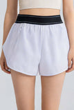 Elastic-Waist Casual Shorts