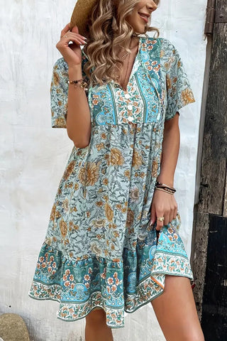 Floral Vacation Dress