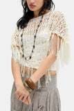 Fringe Crochet Blouse