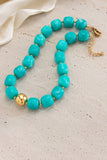 Beaded Chunky Accent Necklace