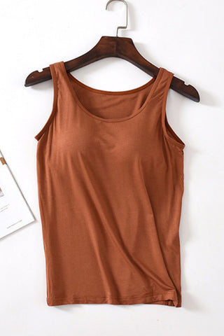 Built-In Bra Tank Top