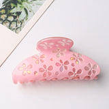 Floral Cutout Claw Hair Clip