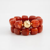 Chunky Beaded Stretch Bracelet