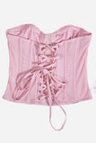 Strapless Ruched Tank Top